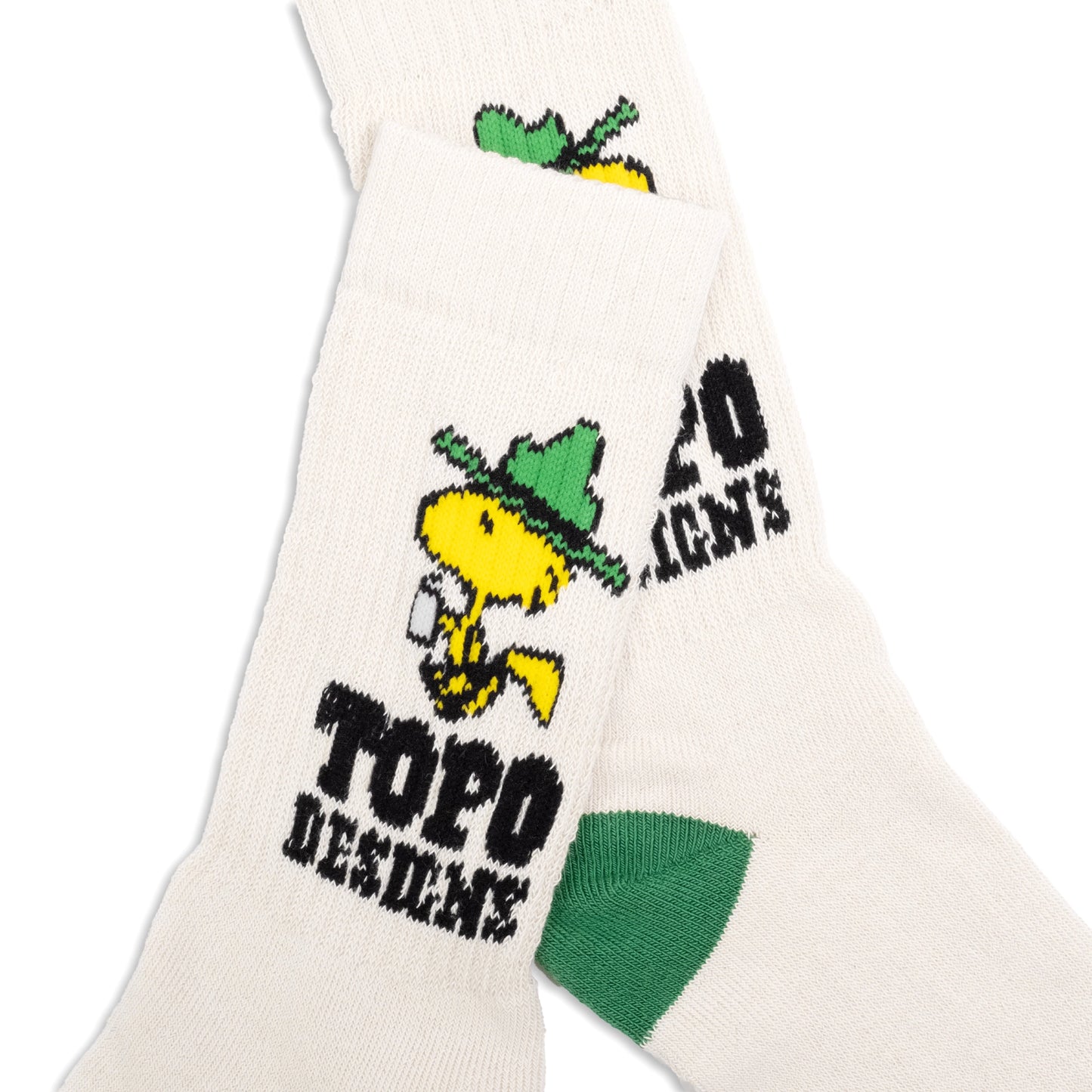 Topo Designs x TSPTR Socks in "Woodstock / Ecru"