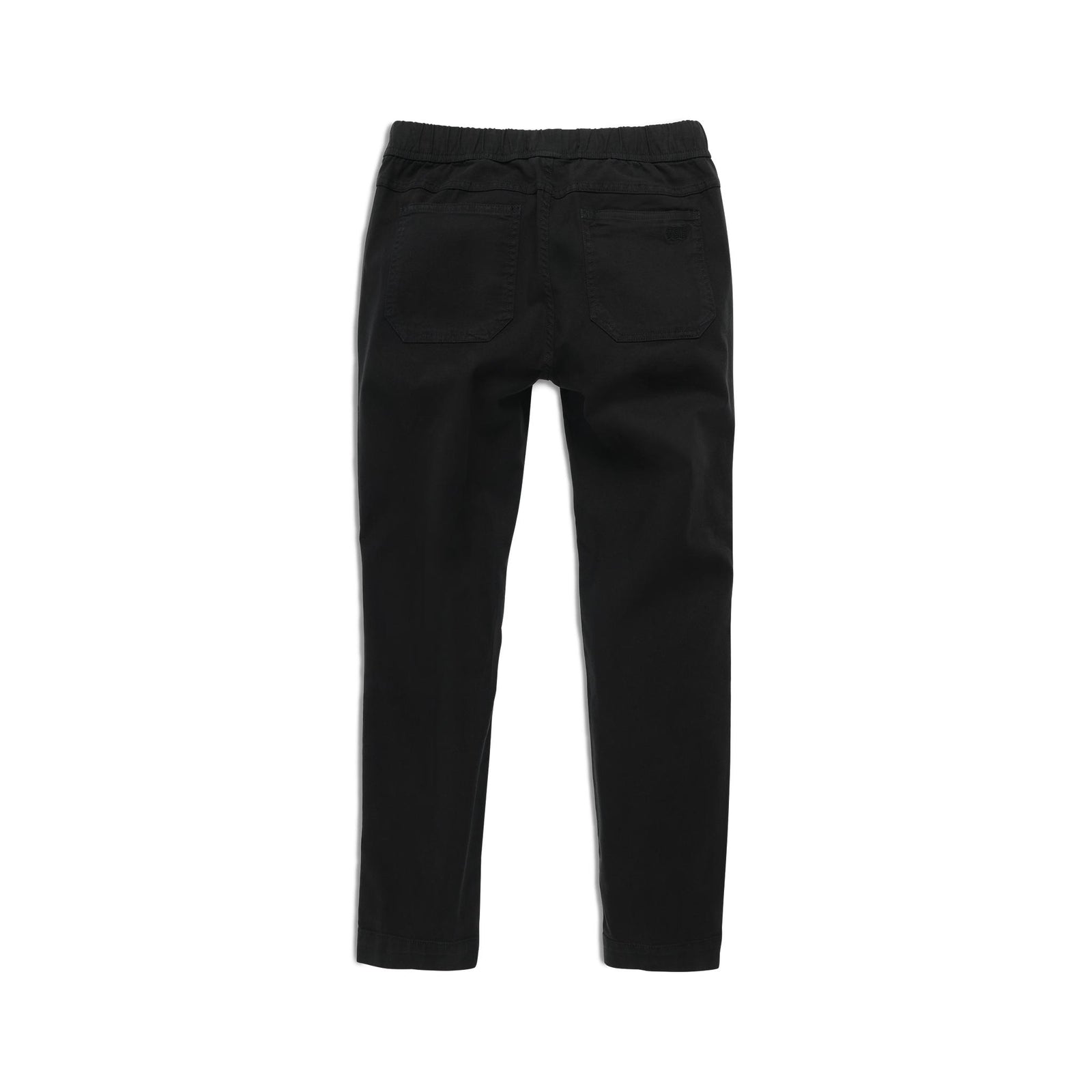 Back View of Topo Designs Dirt Pants Slim - Women's in "Black"
