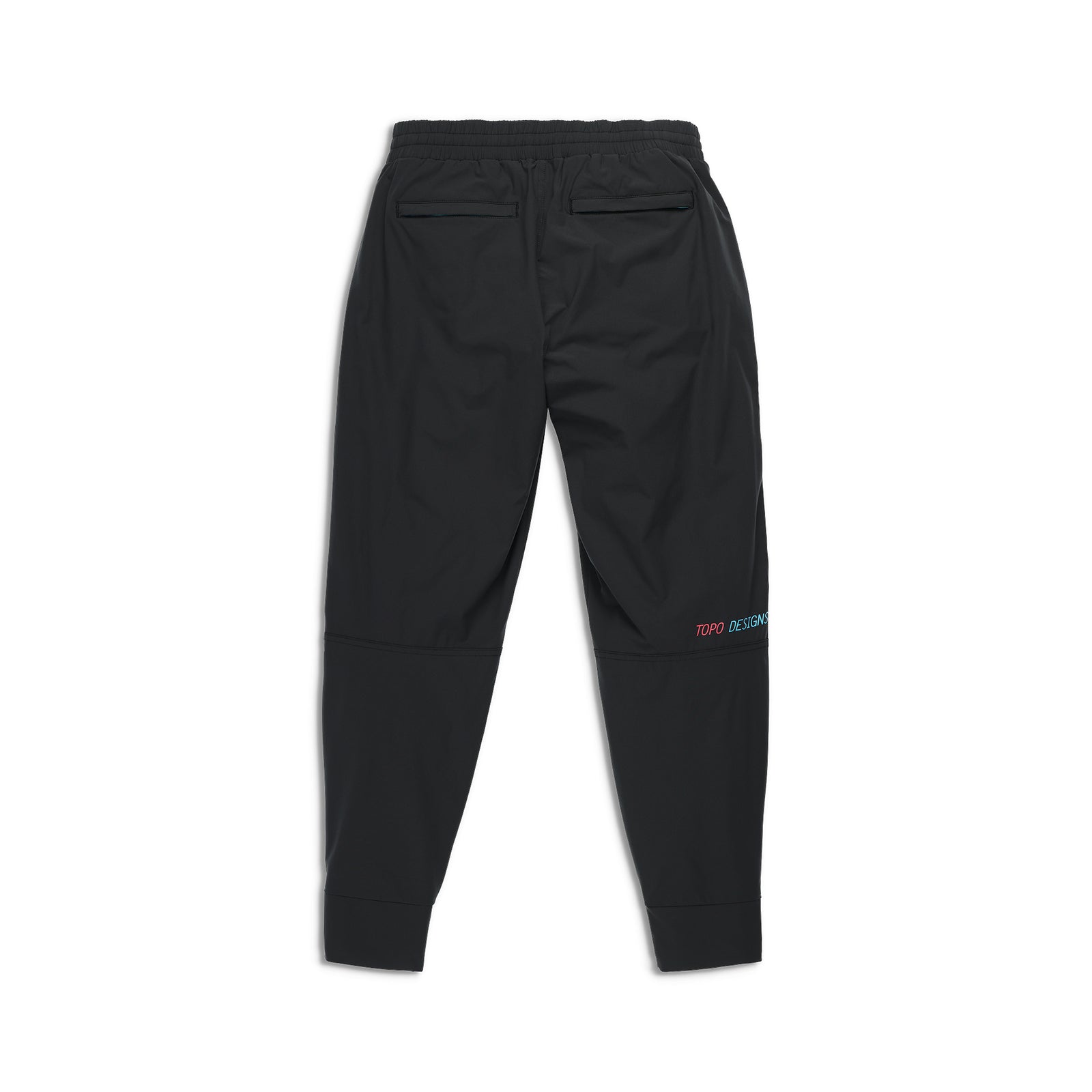 Back View of Topo Designs Global Jogger - Women's in "Black"