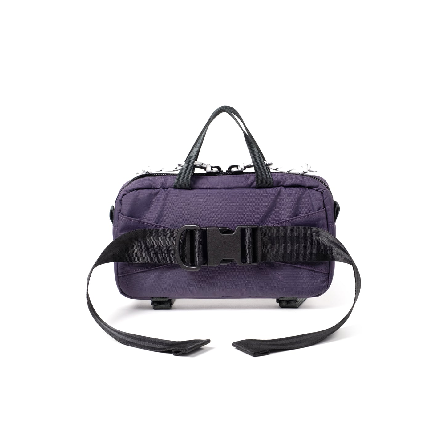 Back View of Topo Designs Mini Quick Pack in "Nightshade / Slate"