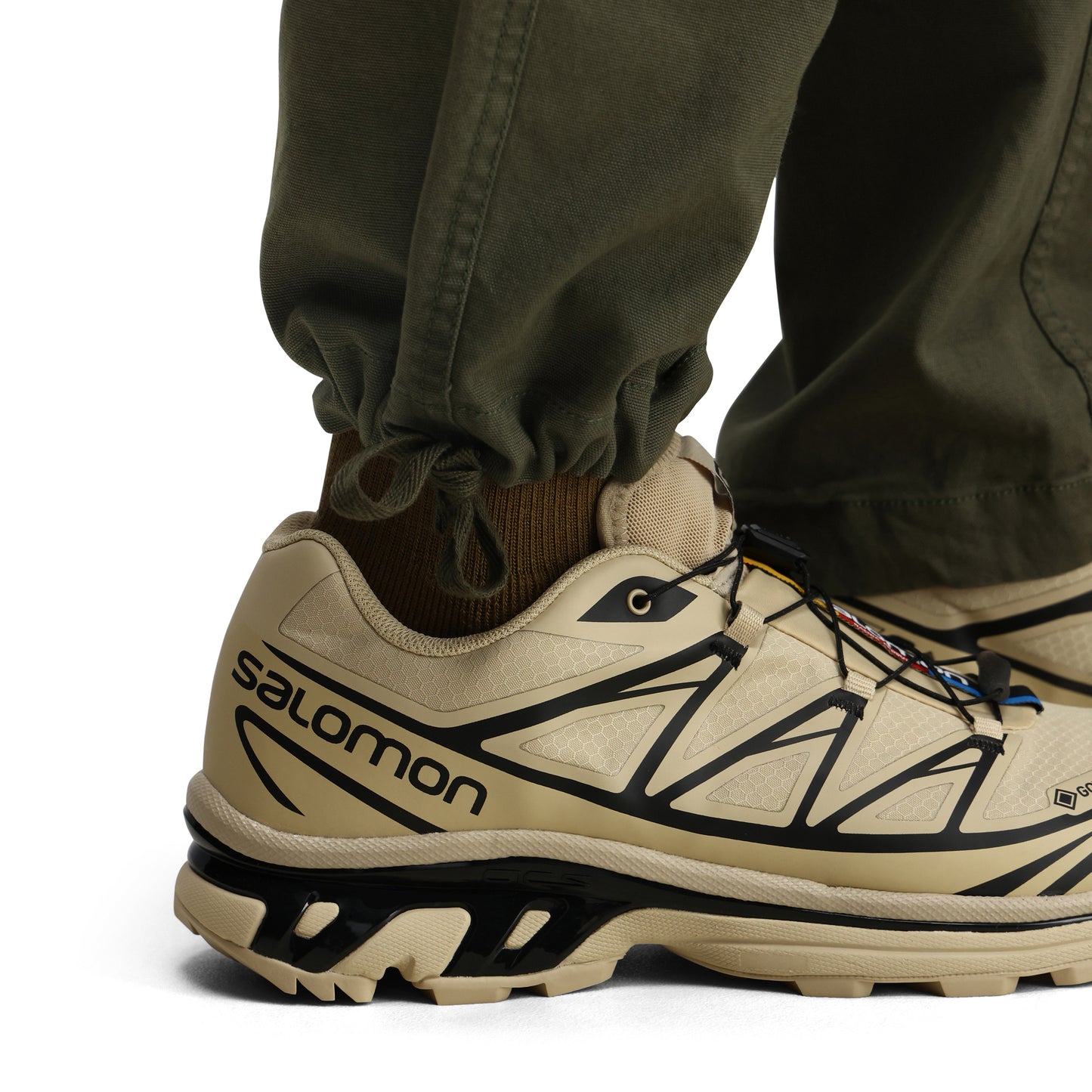 General Detail shot of Topo Designs Dirt Pants Classic - Men's in "Beetle"