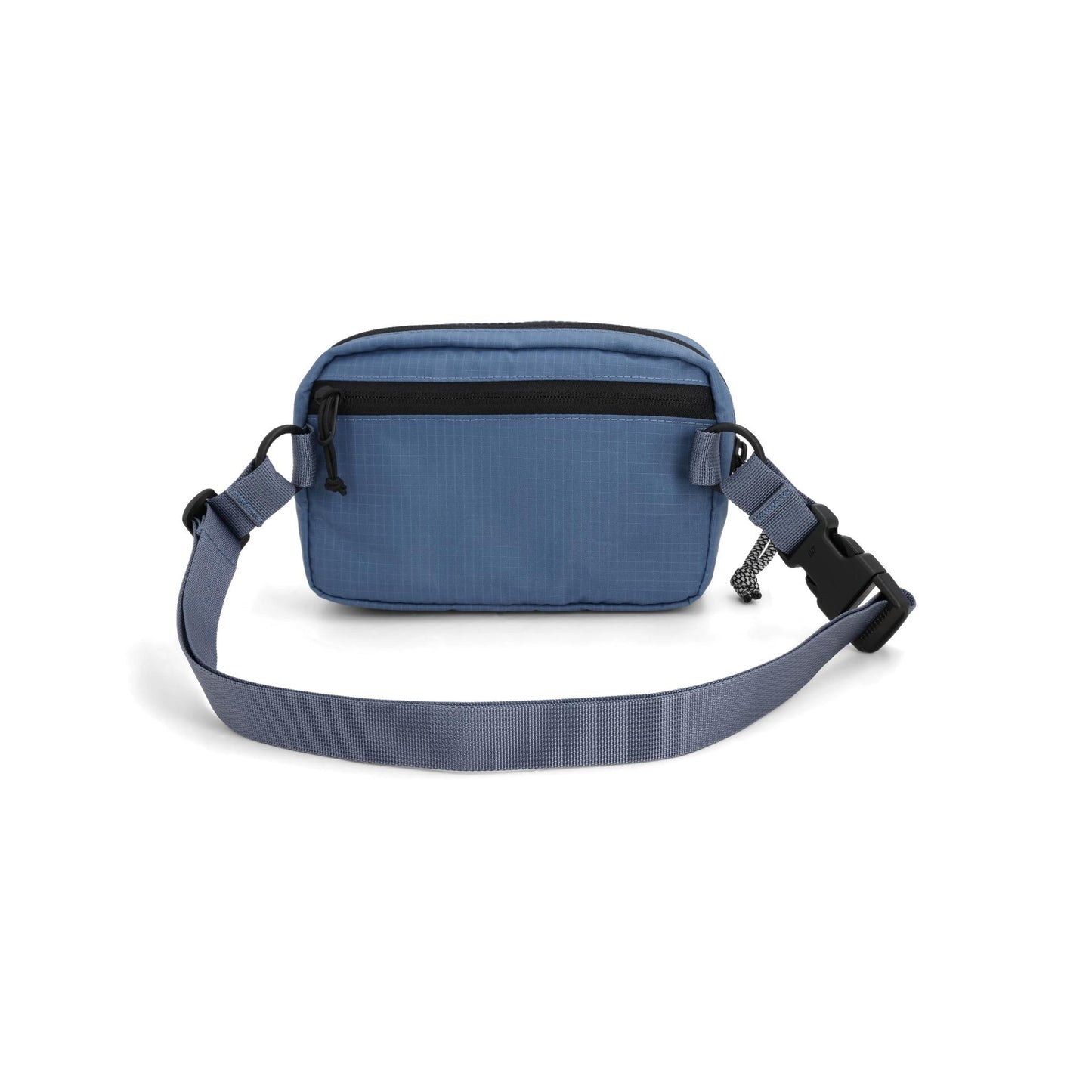 Back View of Topo Designs Ripstop Belt Bag in "Stone Blue"