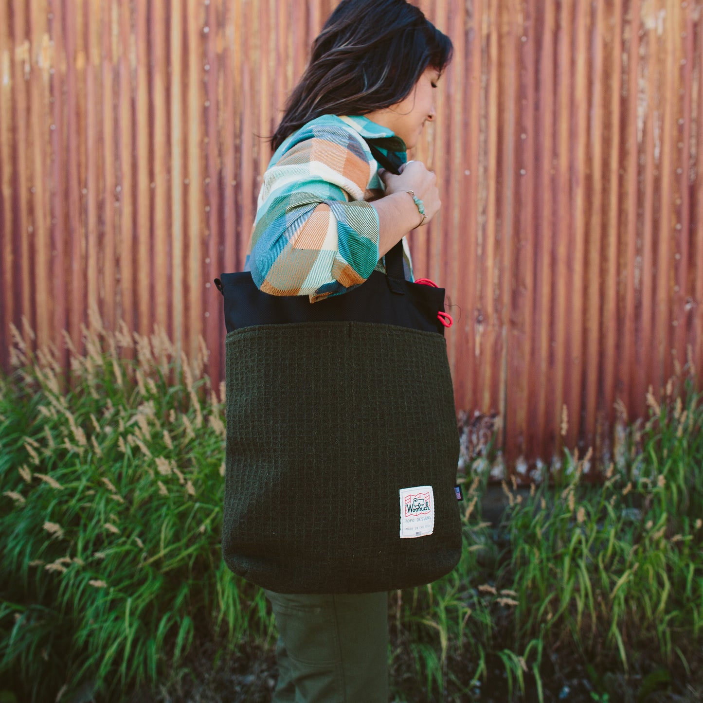 Bags - Topo Designs X Woolrich Cinch Tote