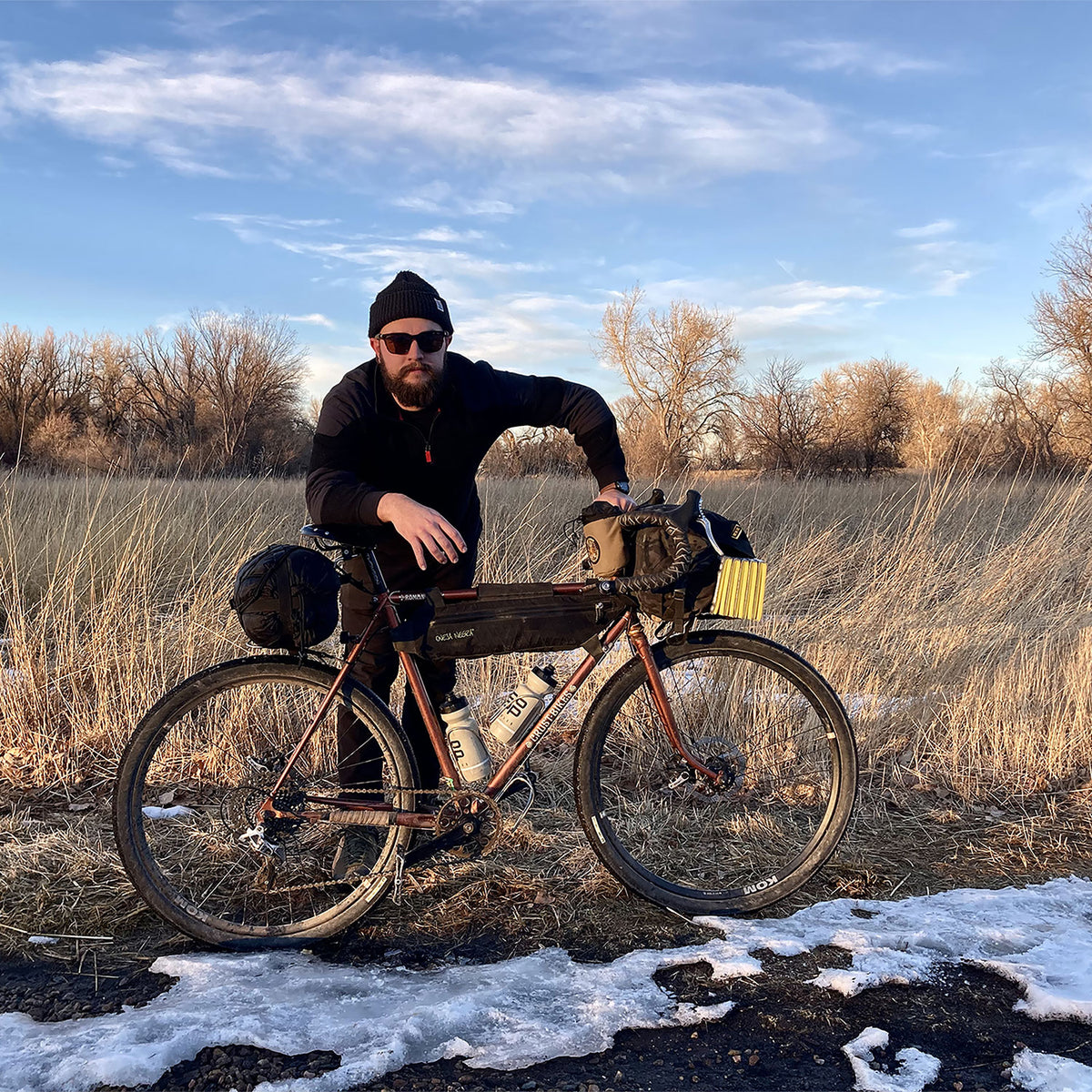 How to Have Fun Winter Bike Camping