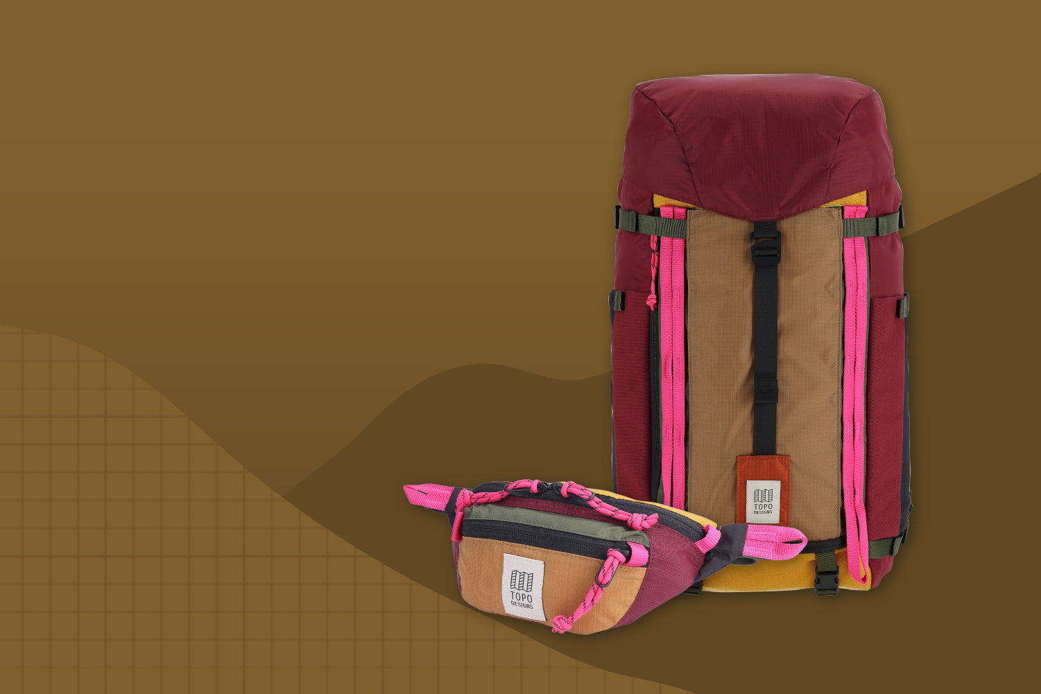 Backpacks, bags, and apparel for anywhere on your map. – Topo Designs