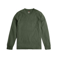 Dirt Pocket Tee L/S in "Olive"
