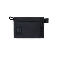 Topo Designs Accessory Bag micro in "Black / Black"