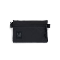 Topo Designs Accessory Bag Small in "Black / Black"