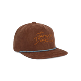 Corduroy Trucker Hat - Topo Script - Final Sale