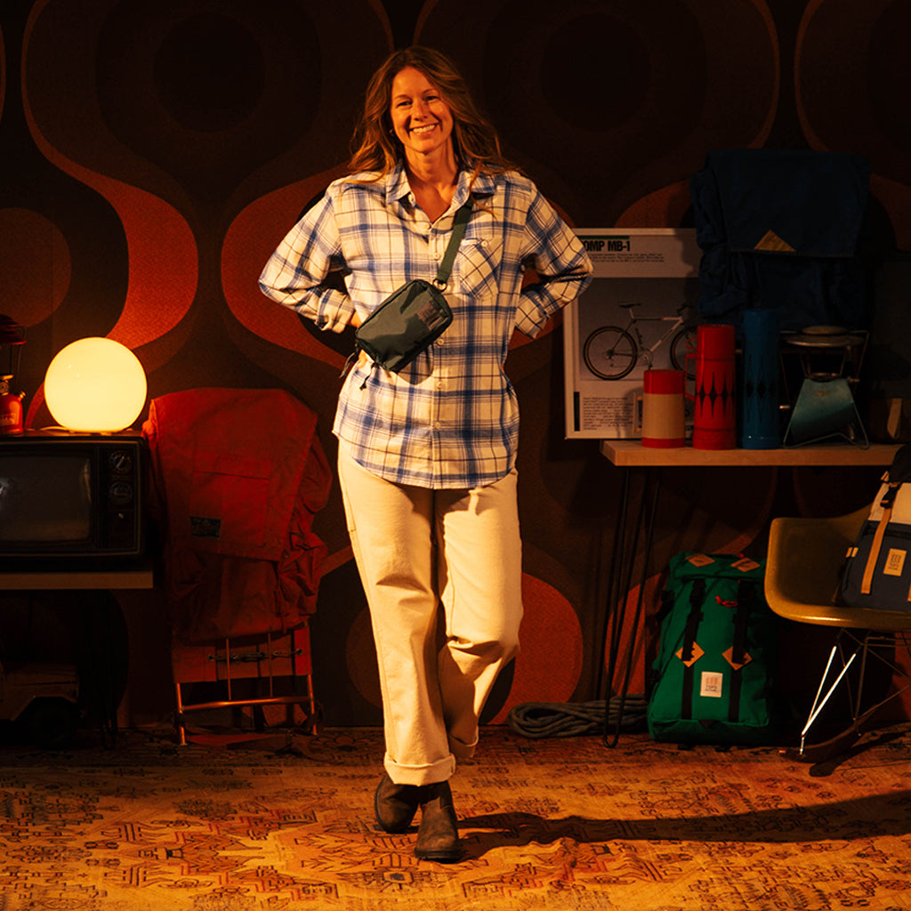 General image of Ripstop Belt Bag in "Forest"