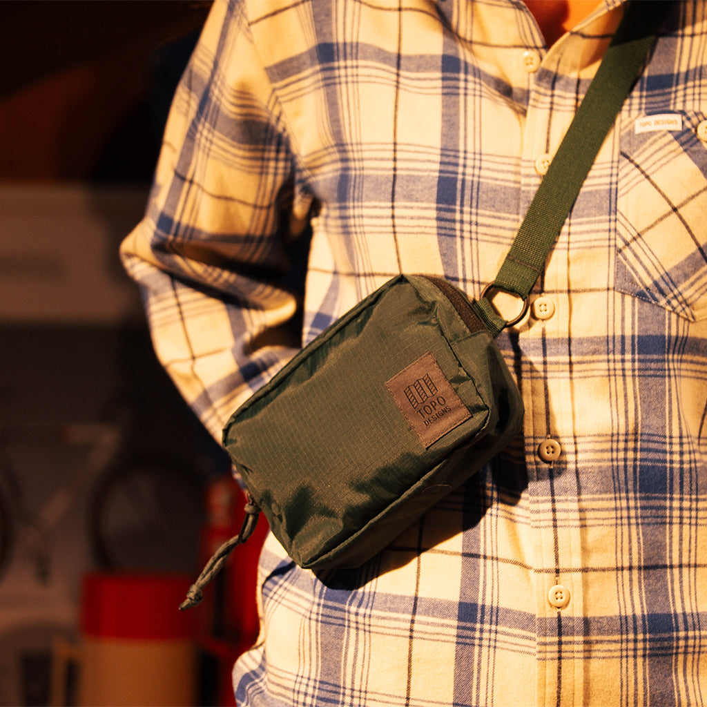 General image of Ripstop Belt Bag in "Forest"