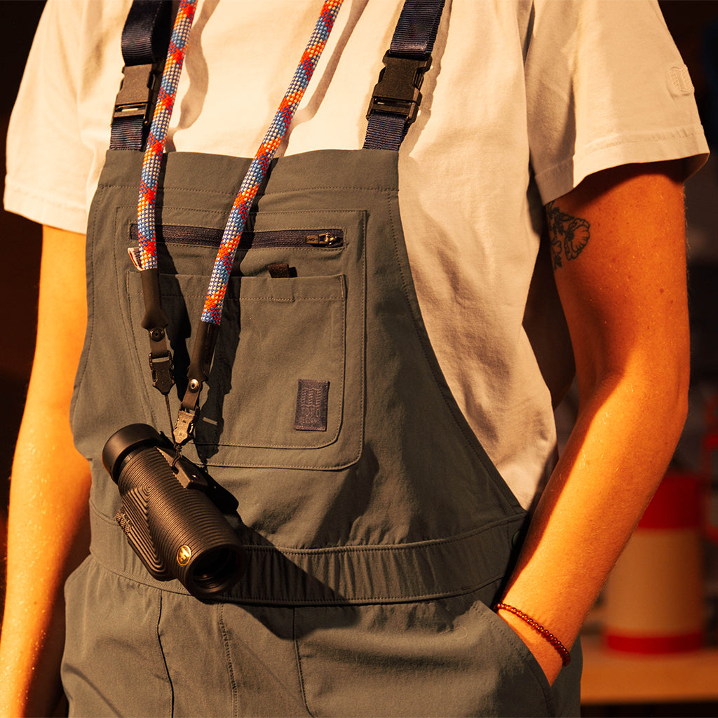 General detail lookbook on model shot of Roads Romper - Women's in "Evergreen"