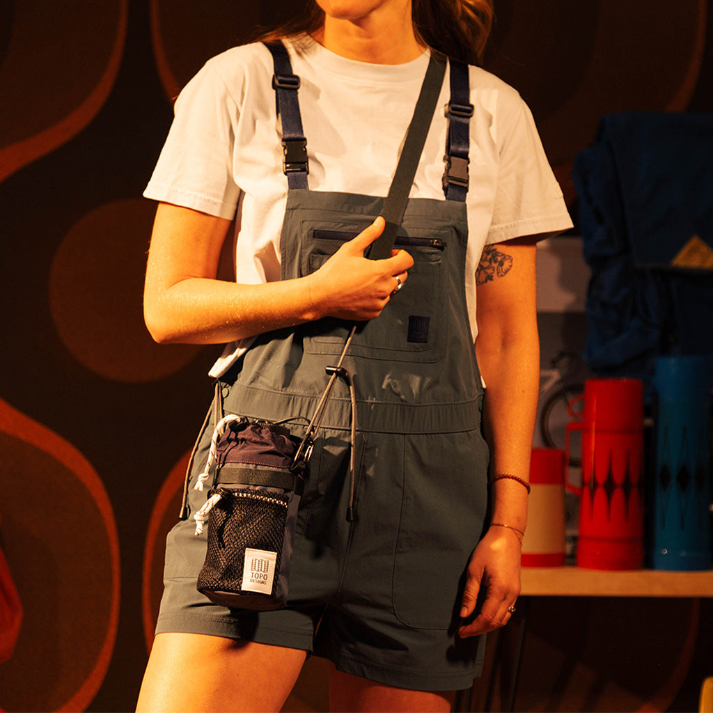 General image of Topo Designs Mountain Hydro Sling in "Nightshade / Slate"