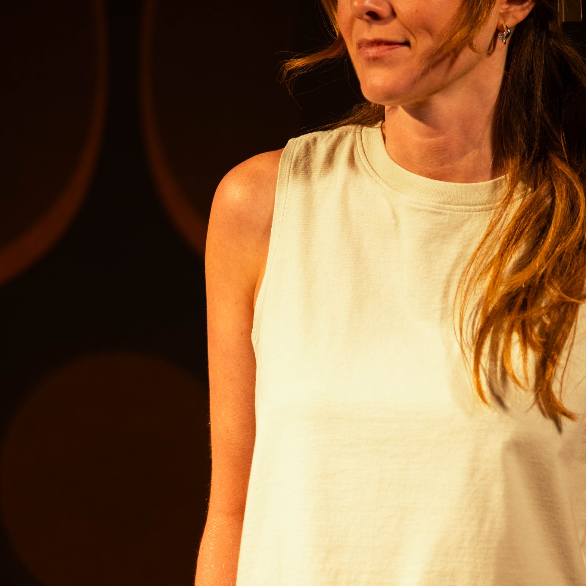 General on model image of female model wearing Topo Designs Dirt Tank - Women's