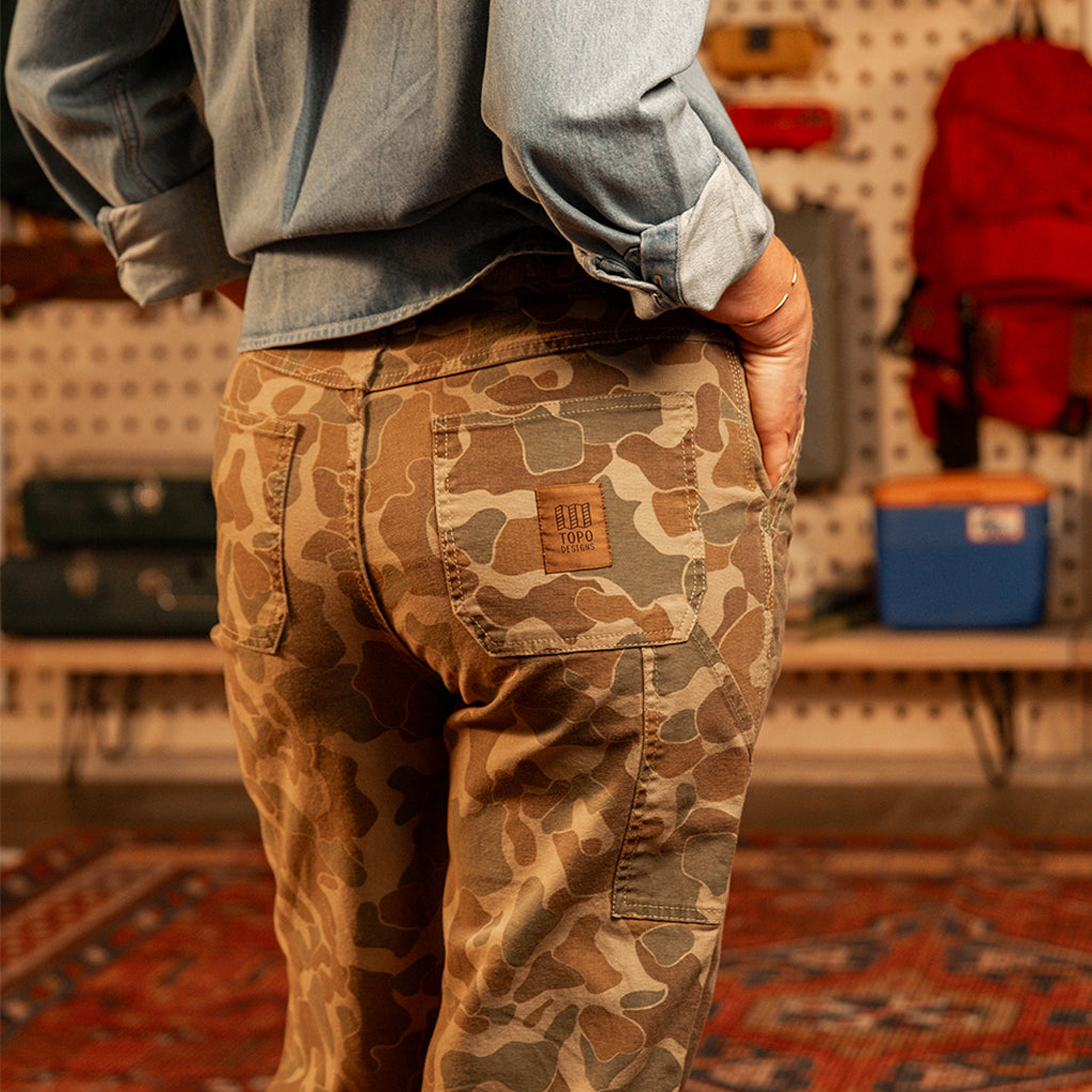 Utility Pants Duck Camo - Women's - Final Sale – Topo Designs