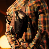 General front view of Topo Designs Mini Quick Pack in "Nightshade / Slate"