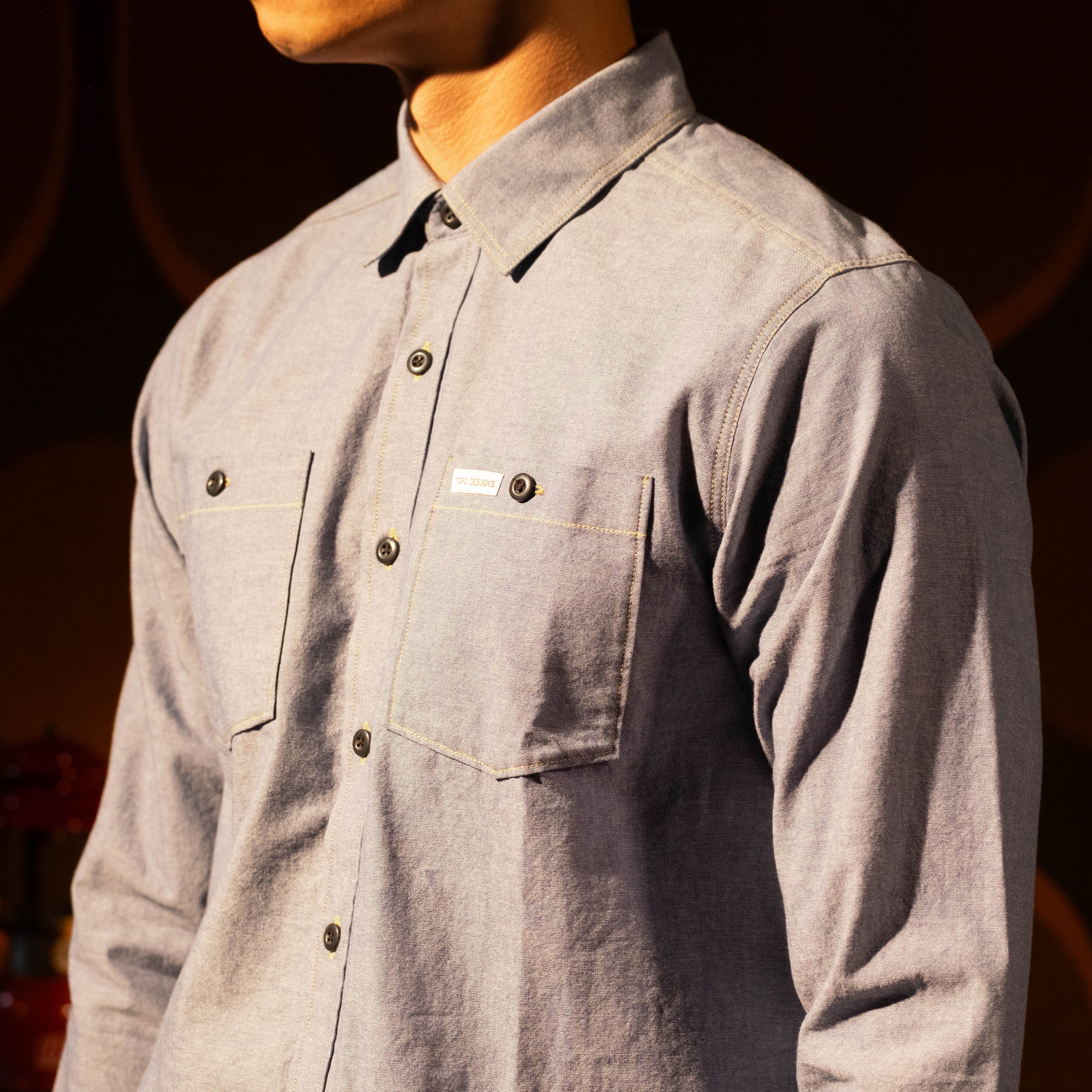 Utility Shirt Chambray - Unisex – Topo Designs