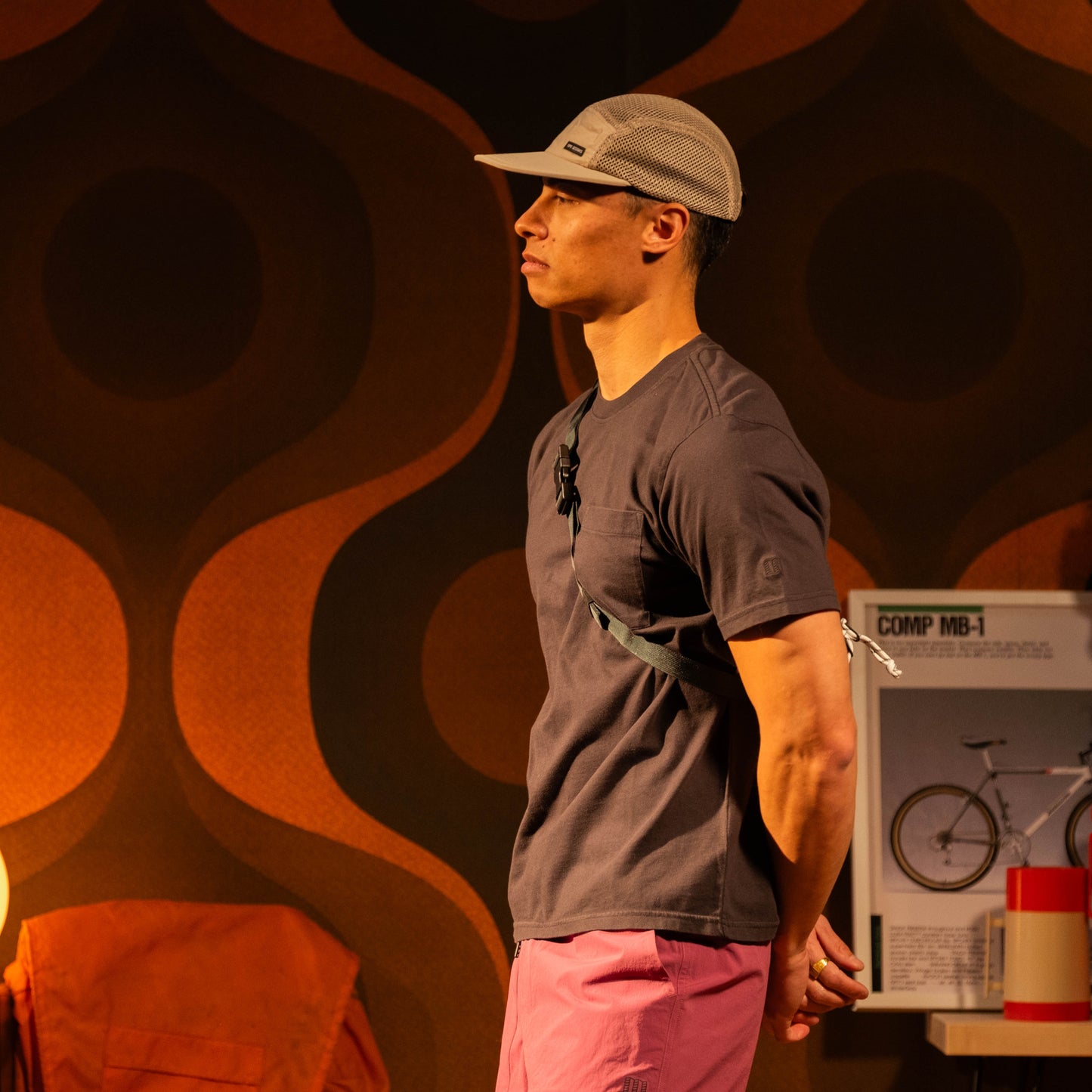 General lookbook model image of Topo Designs Mesa Shorts - Men's 