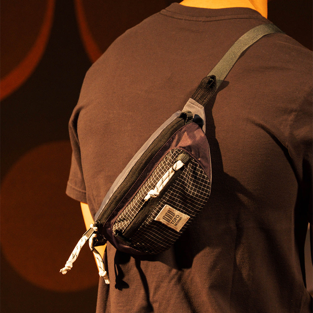 バッグ Mountain Wind Waist Bag \"Asphalt Gray\" Mountain Waist Pack | Compact and Versatile Hip Pack – Topo Designs