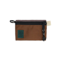 Topo Designs Accessory Bag in "Micro" "Peppercorn / Cocoa - Recycled"