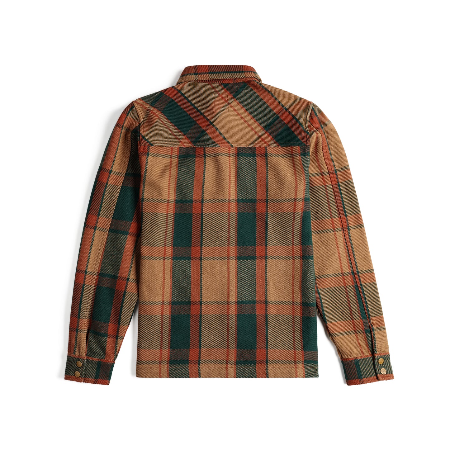 Mountain Shirt Jacket M in "Khaki Multi Plaid"