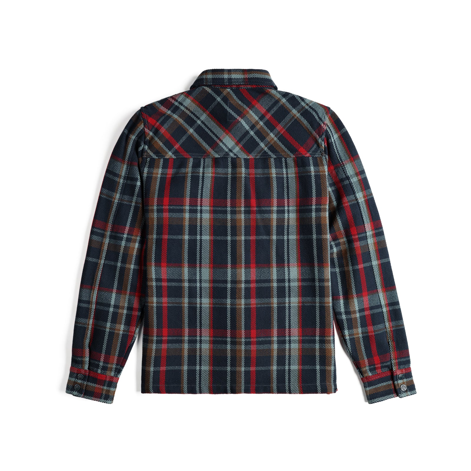 Mountain Shirt Jacket M in "Pond Blue Multi Plaid"