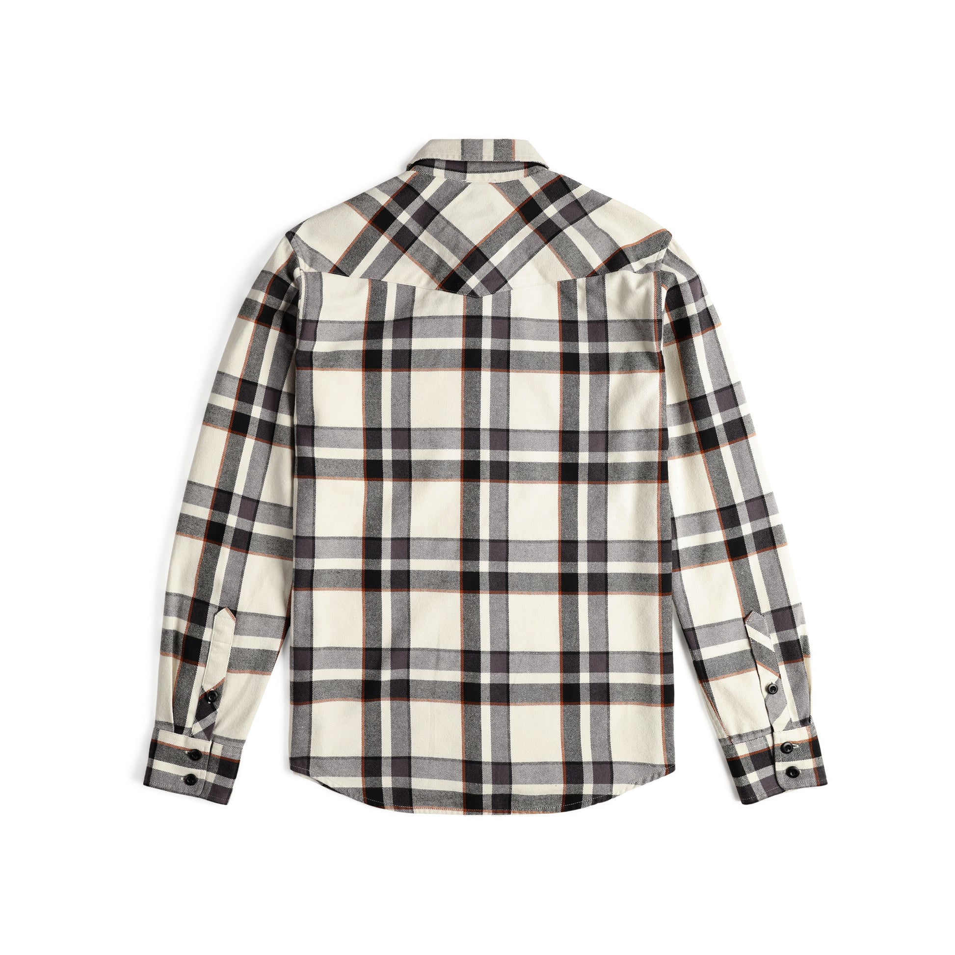 M Mountain Shirt Plaid "Bone White Multi"