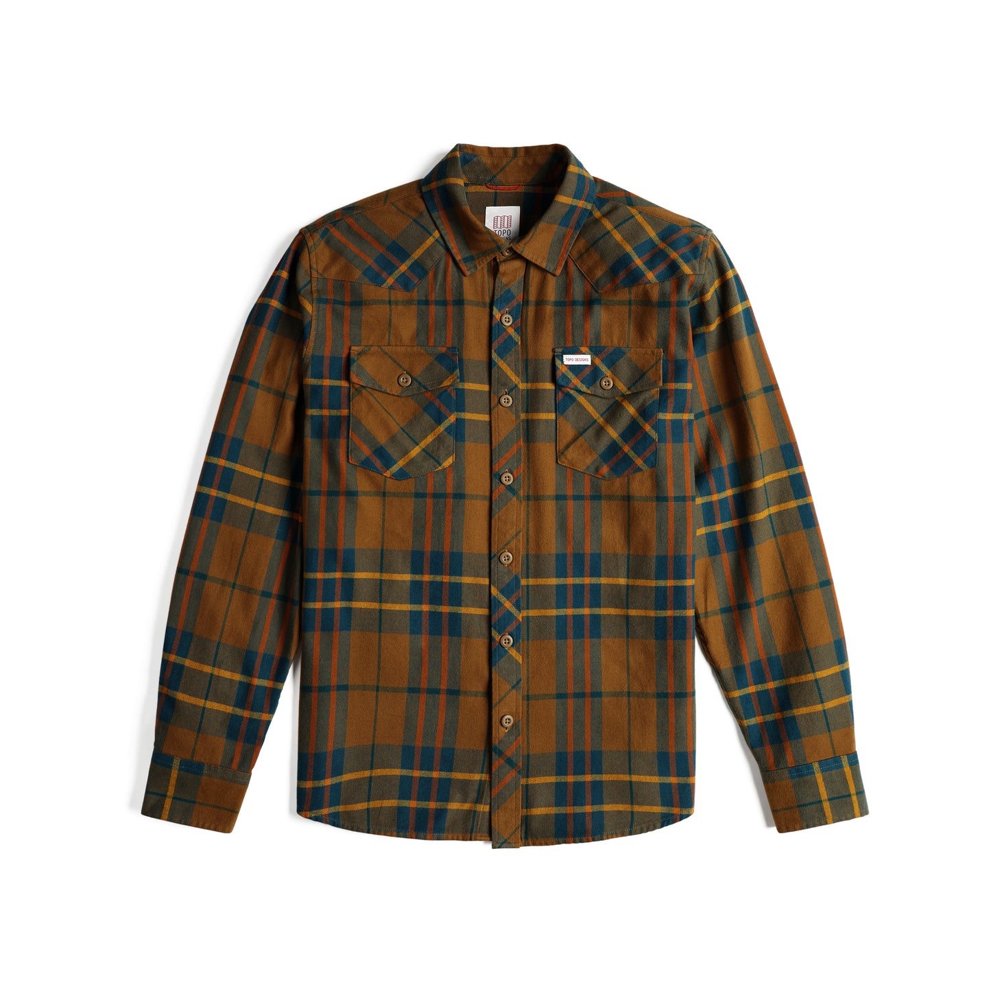 M Mountain Shirt Plaid "Dark Khaki Multi"