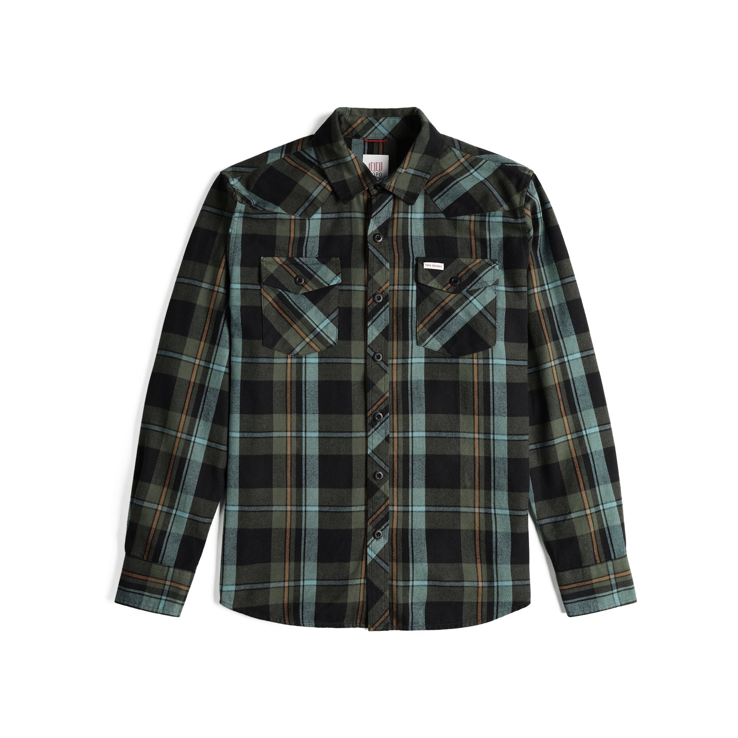 M Mountain Shirt Plaid "Olive Multi"