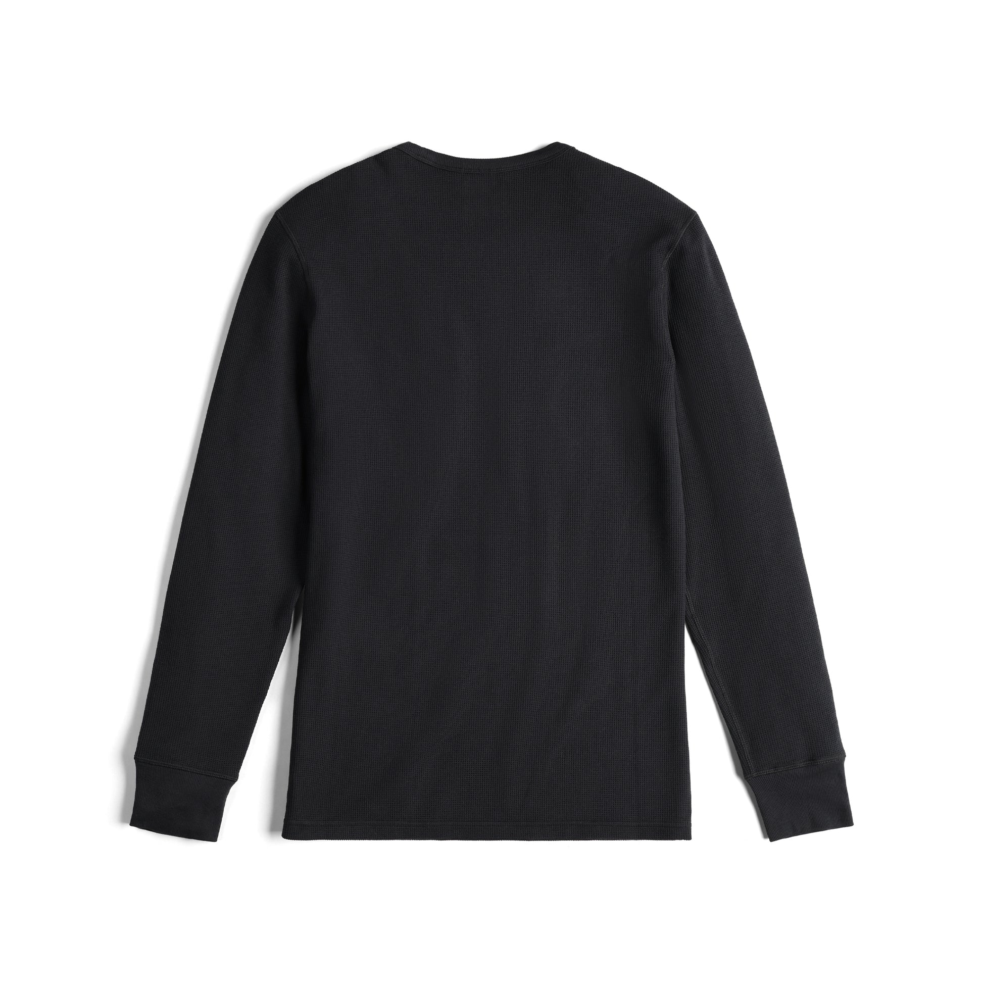 Mountain Waffle Longsleeve M Top in "Black"