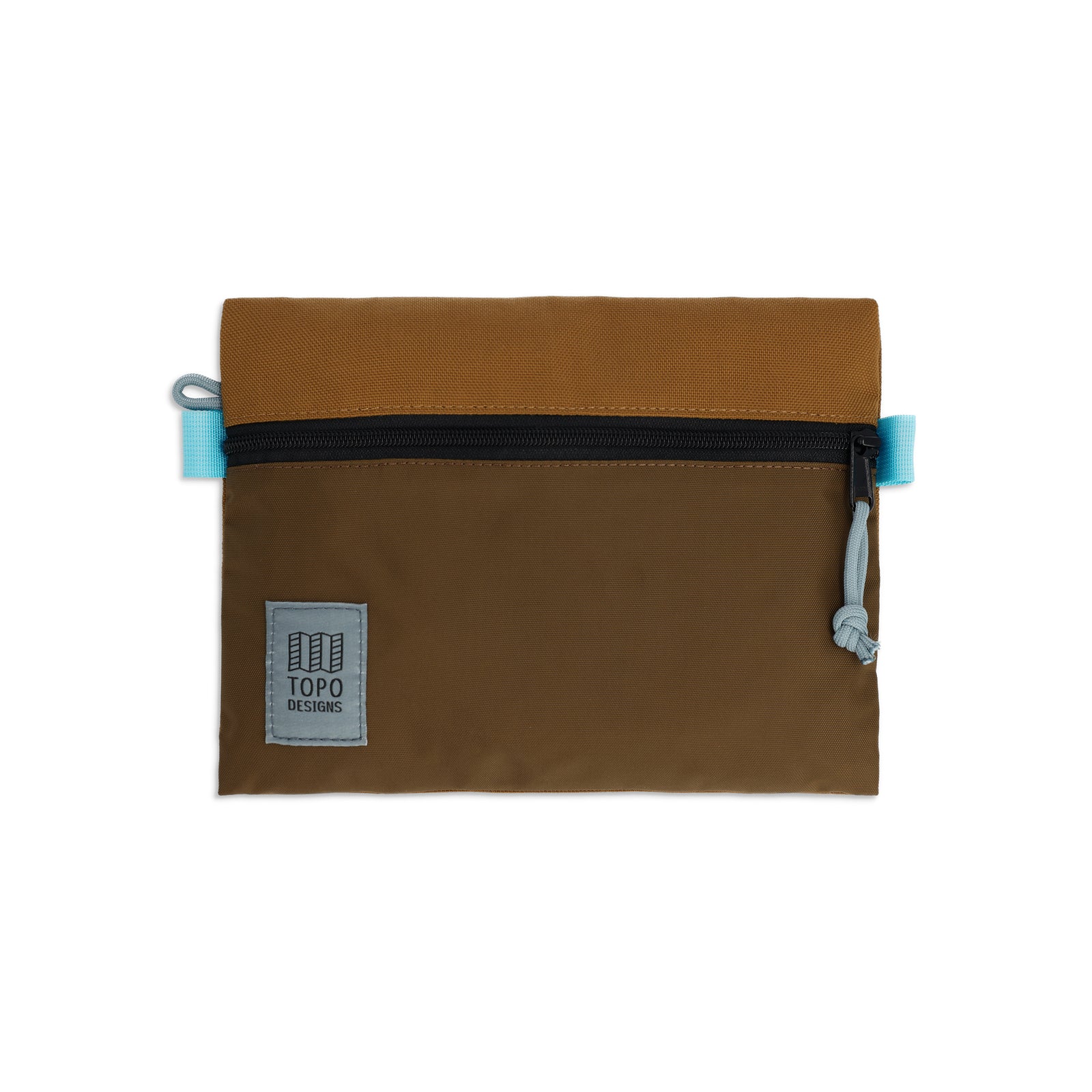 Topo Designs Accessory Bag "Medium" in "Desert Palm / Pond Blue"