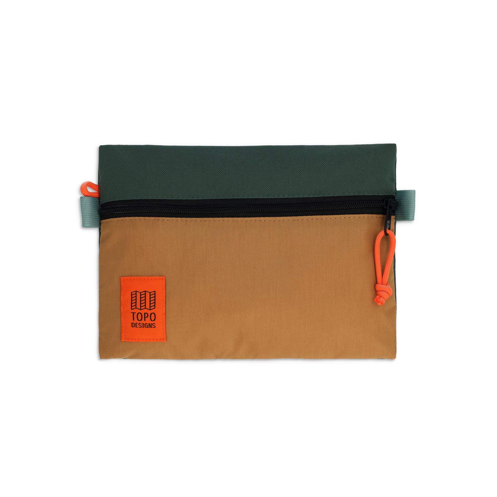 Topo Designs Accessory Bag "Medium" in "Khaki / Forest"