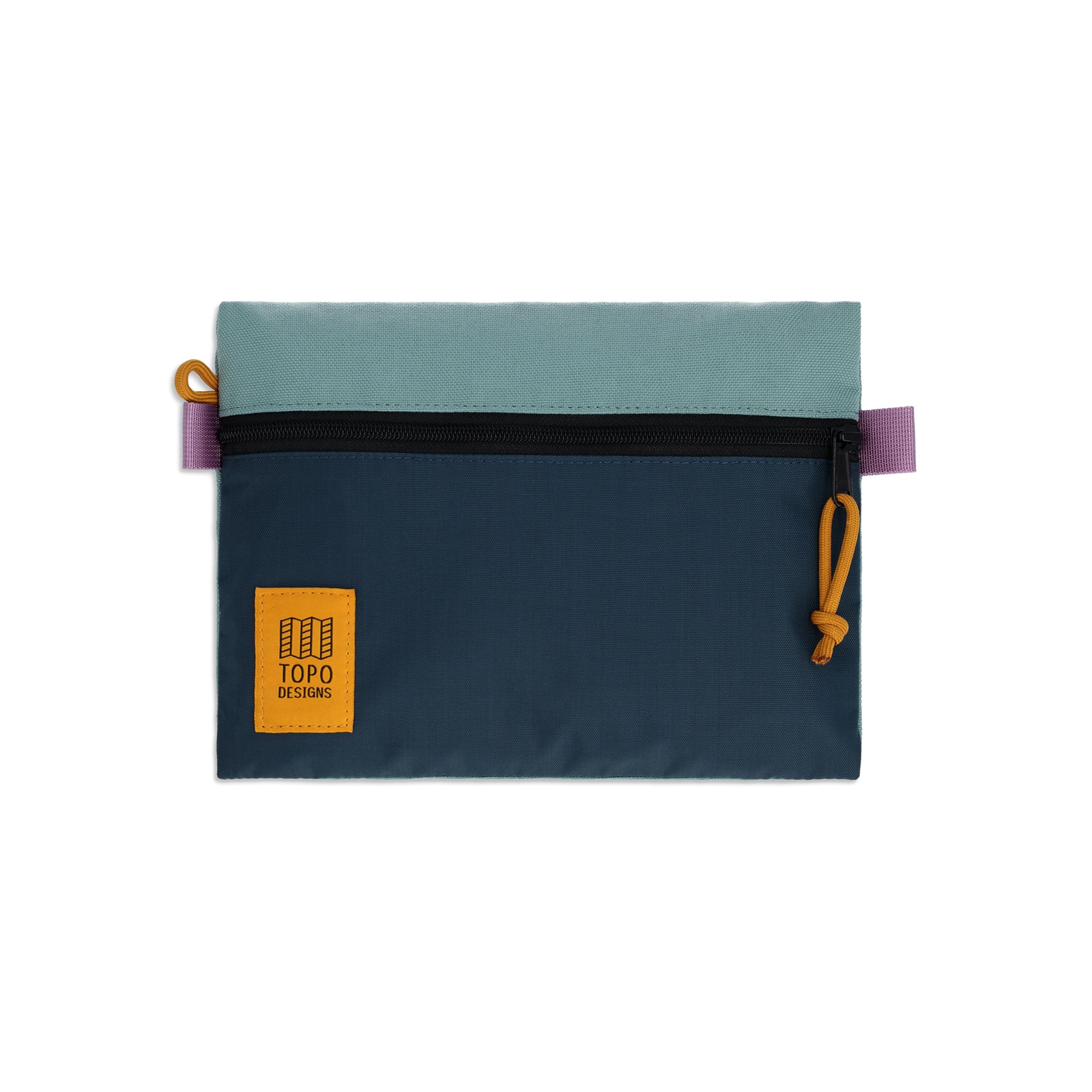 Topo Designs Accessory Bag "Medium" in "Sage / Pond Blue""