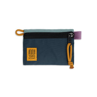 Topo Designs Accessory Bag micro in "Sage / Pond Blue""