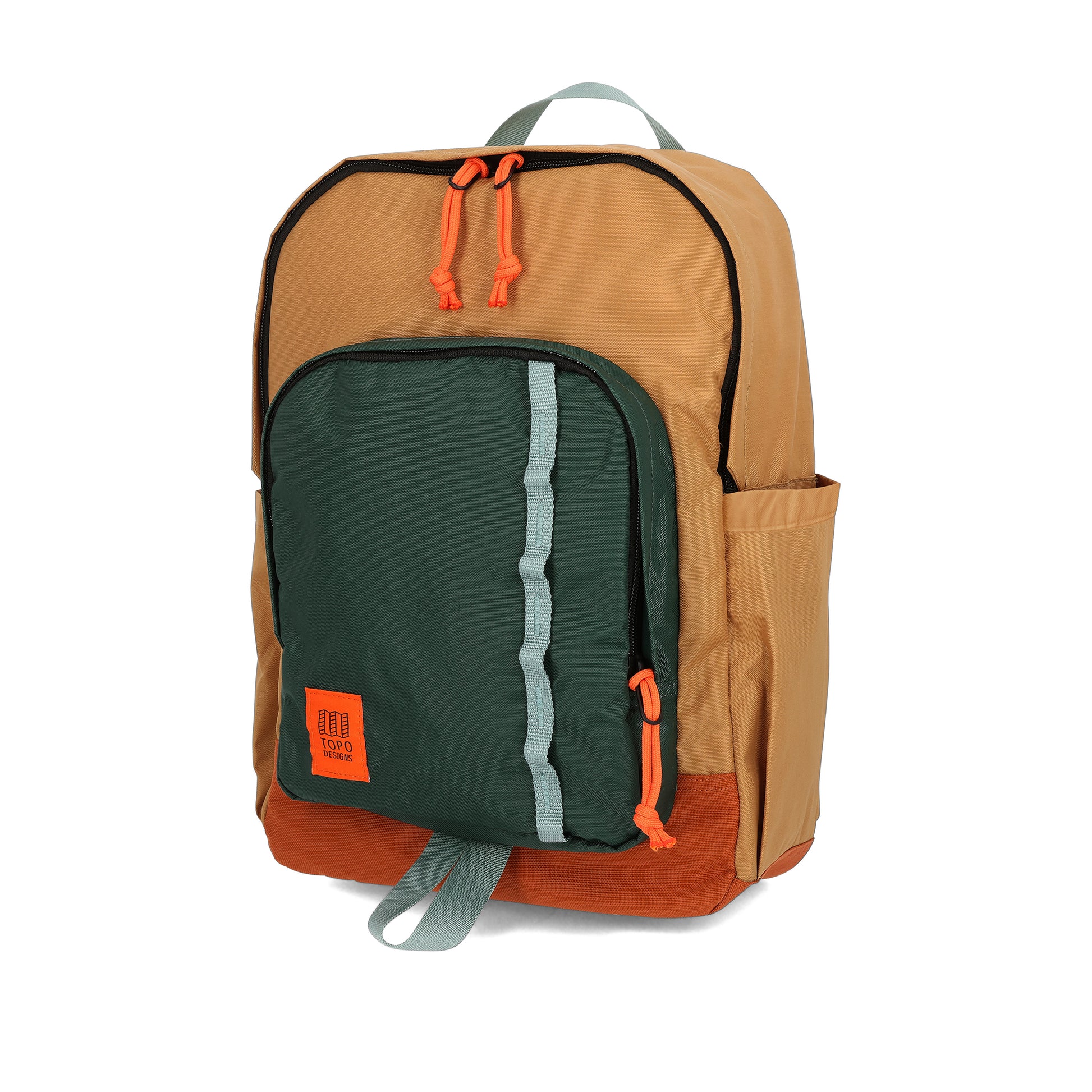 Topo Designs Session Pack laptop backpack in "Forest / Khaki"