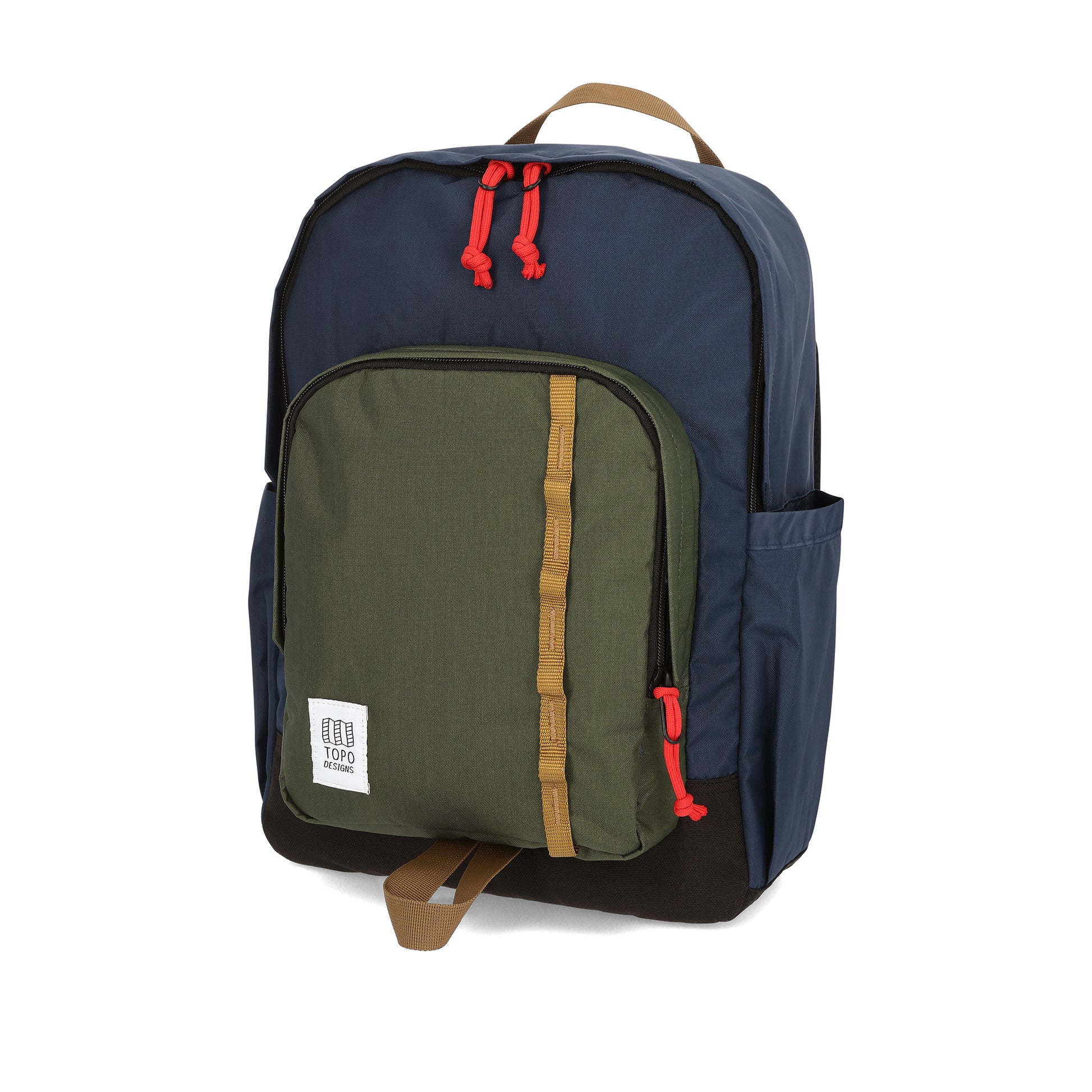 Topo Designs Session Pack laptop backpack in "Olive / Navy"