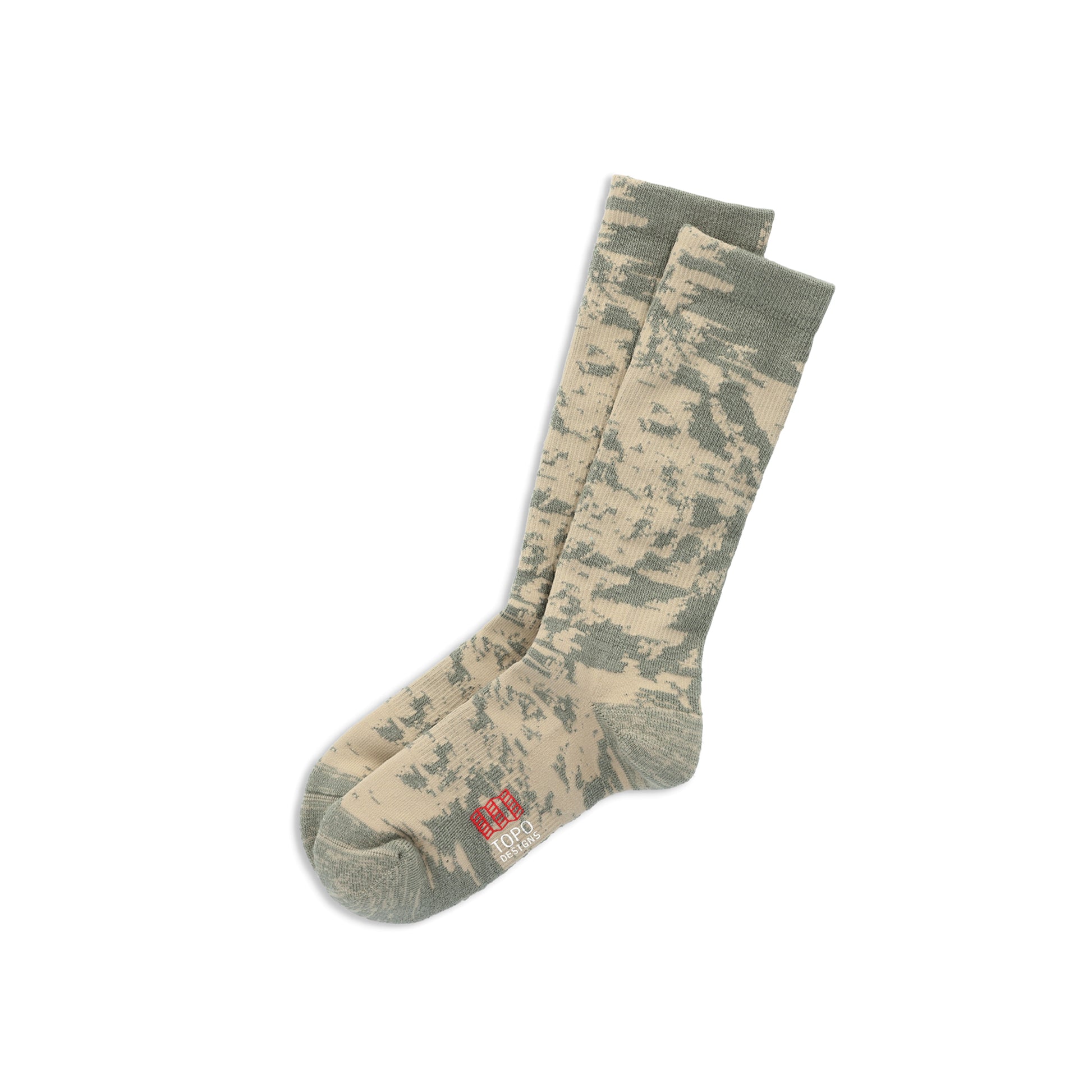 Topo Designs Topo Designs Town Socks in "Sand Multi".