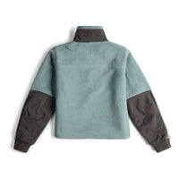 W Mountain Fleece Pullover in "Slate Blue / Charcoal"