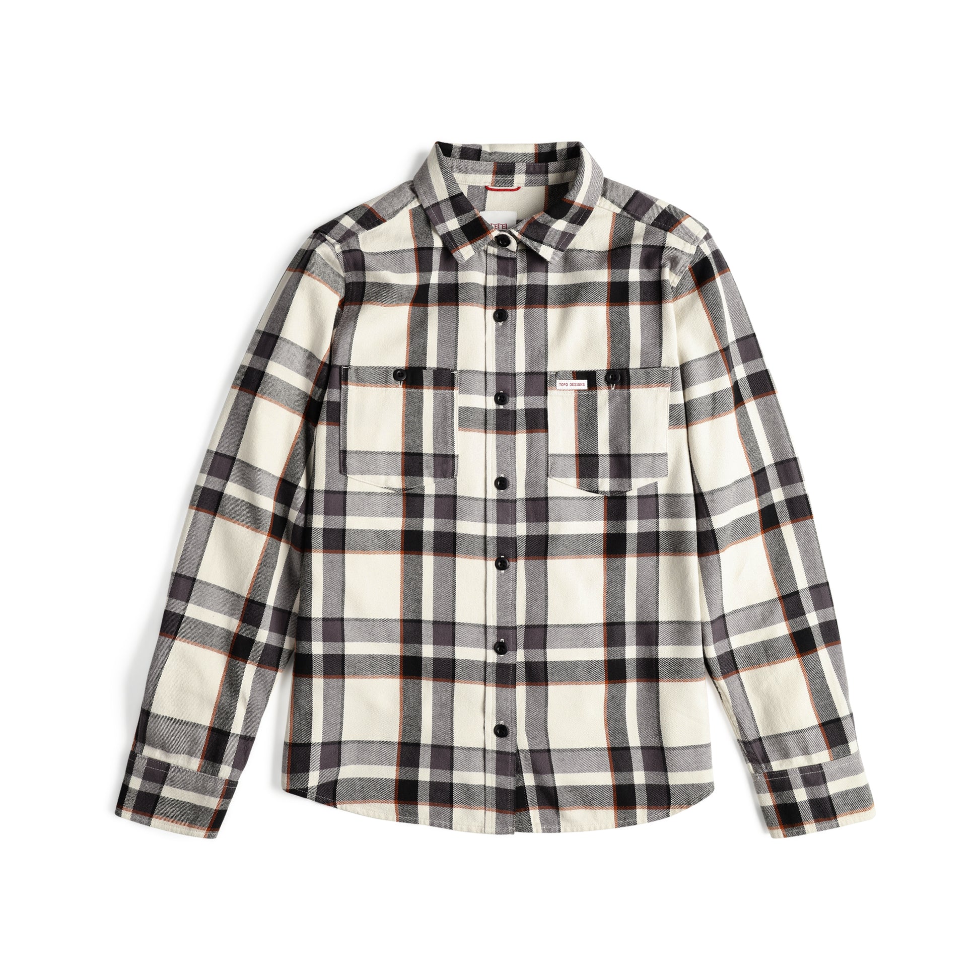 Mountain Shirt Plaid in "Bone White Multi"