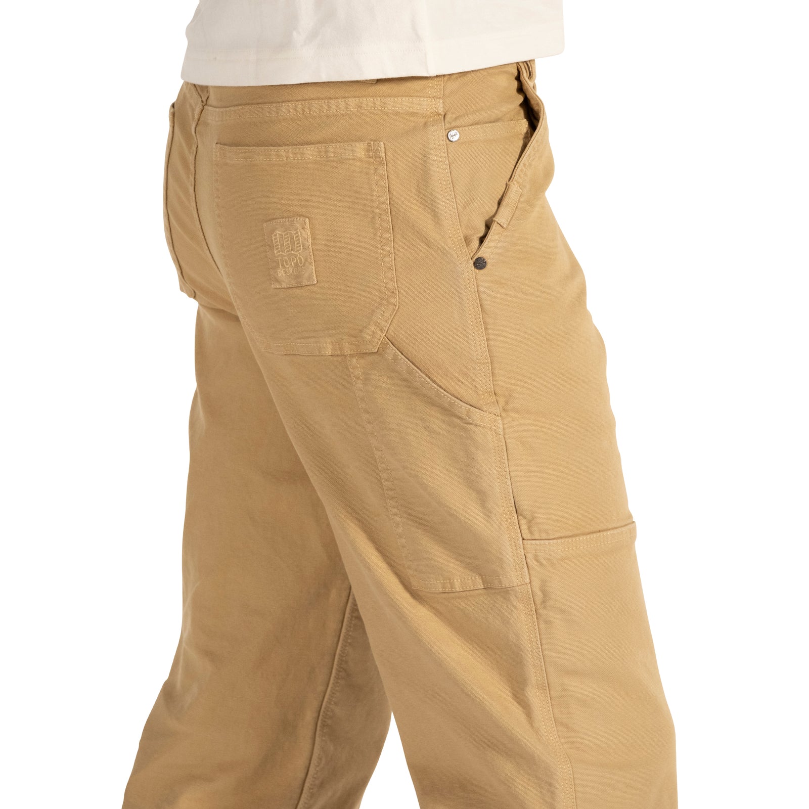 General Detail shot of Topo Designs Dirt Utility Pants - Men's  in "Sahara"