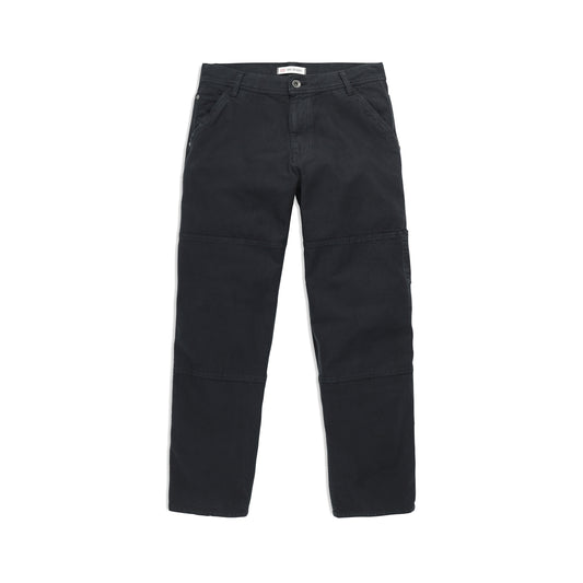 Front View of Topo Designs Dirt Utility Pants - Men's  in "Black"