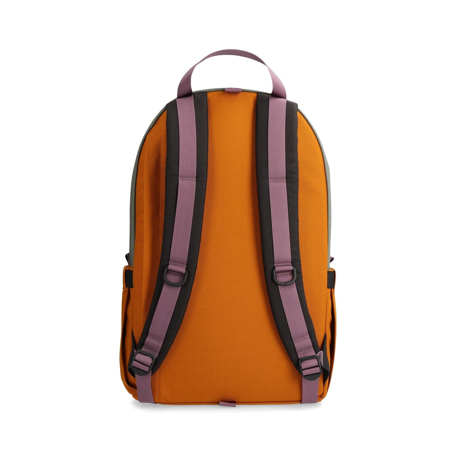 Back View of Topo Designs Daypack Classic in "Beetle / Spice"