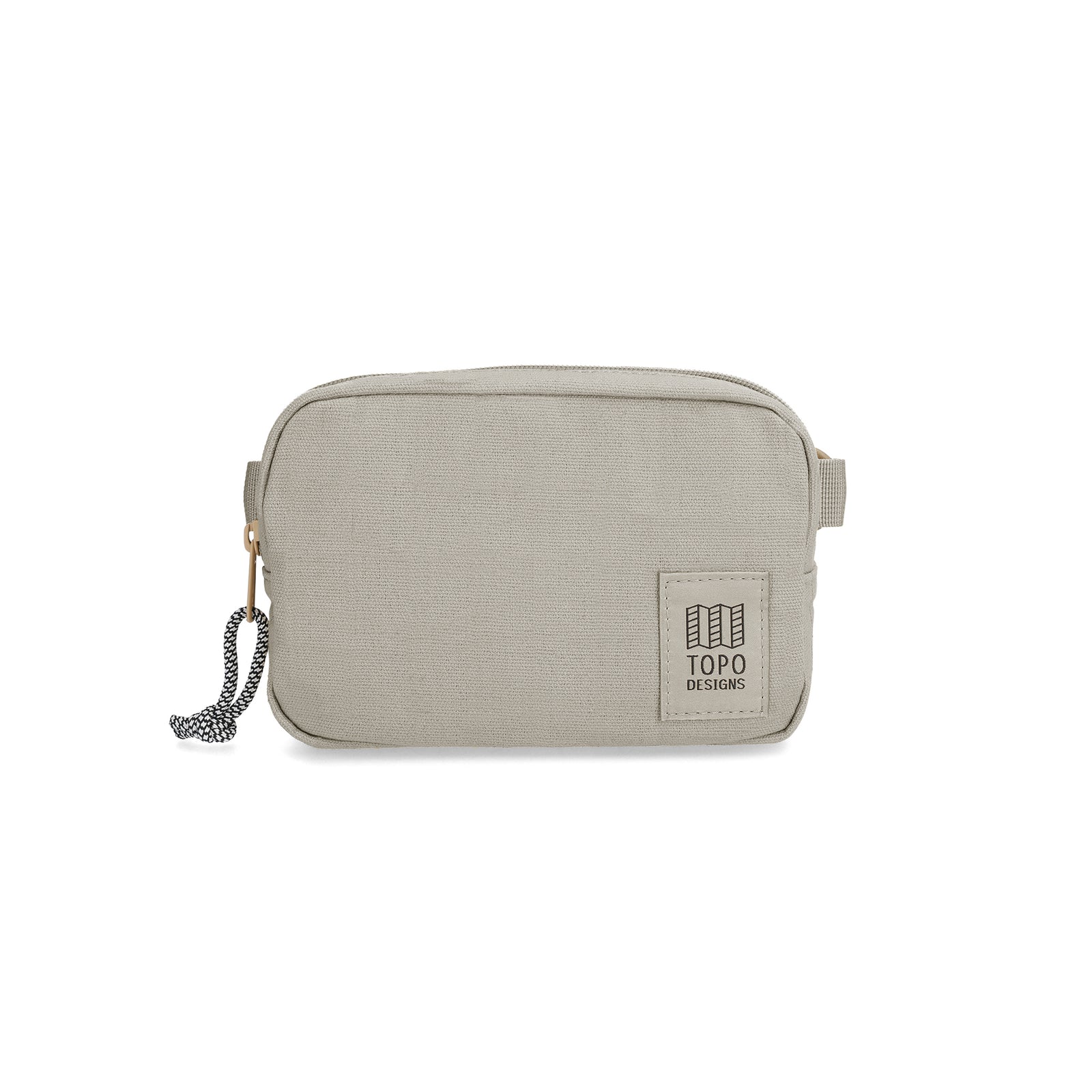 Front View of Topo Designs Dirt Belt Bag in "Dried Sage"