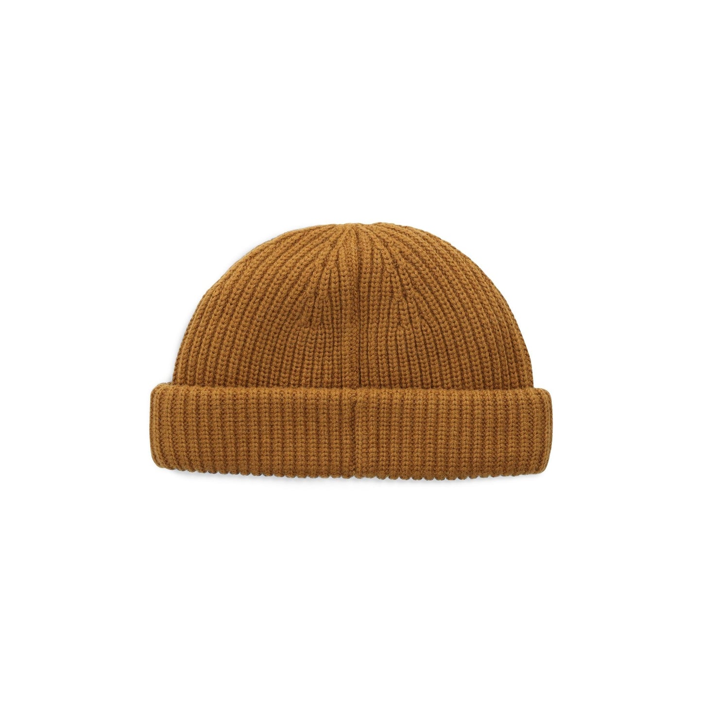 Back View of Topo Designs Global Beanie in "Dark Khaki"