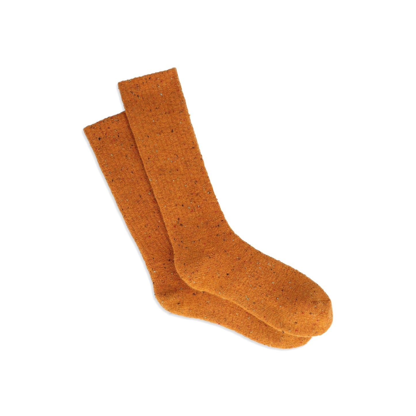 Front View of Topo Designs Mountain Sock in "Spice"