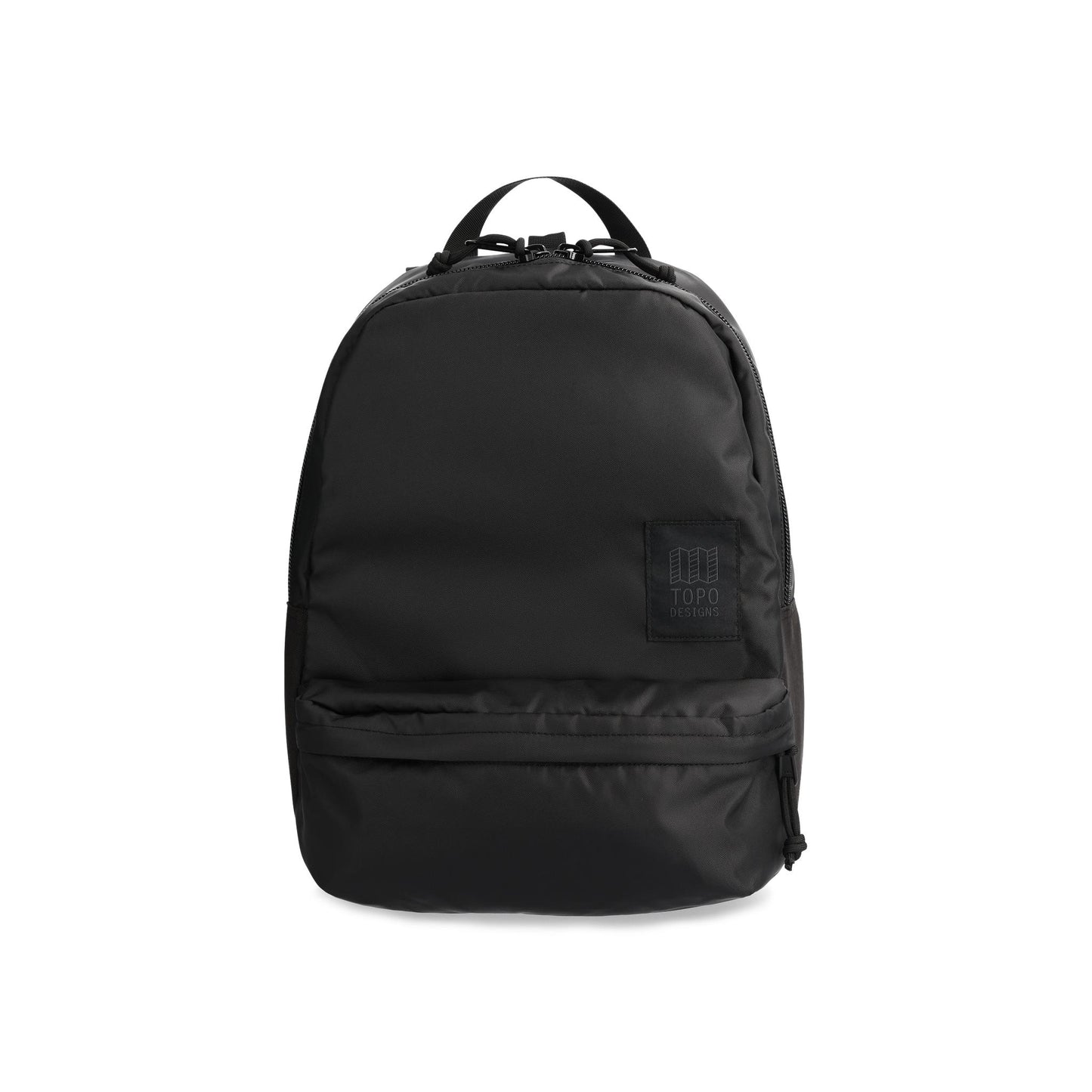 Front View of Topo Designs Dash Pack in "Black"