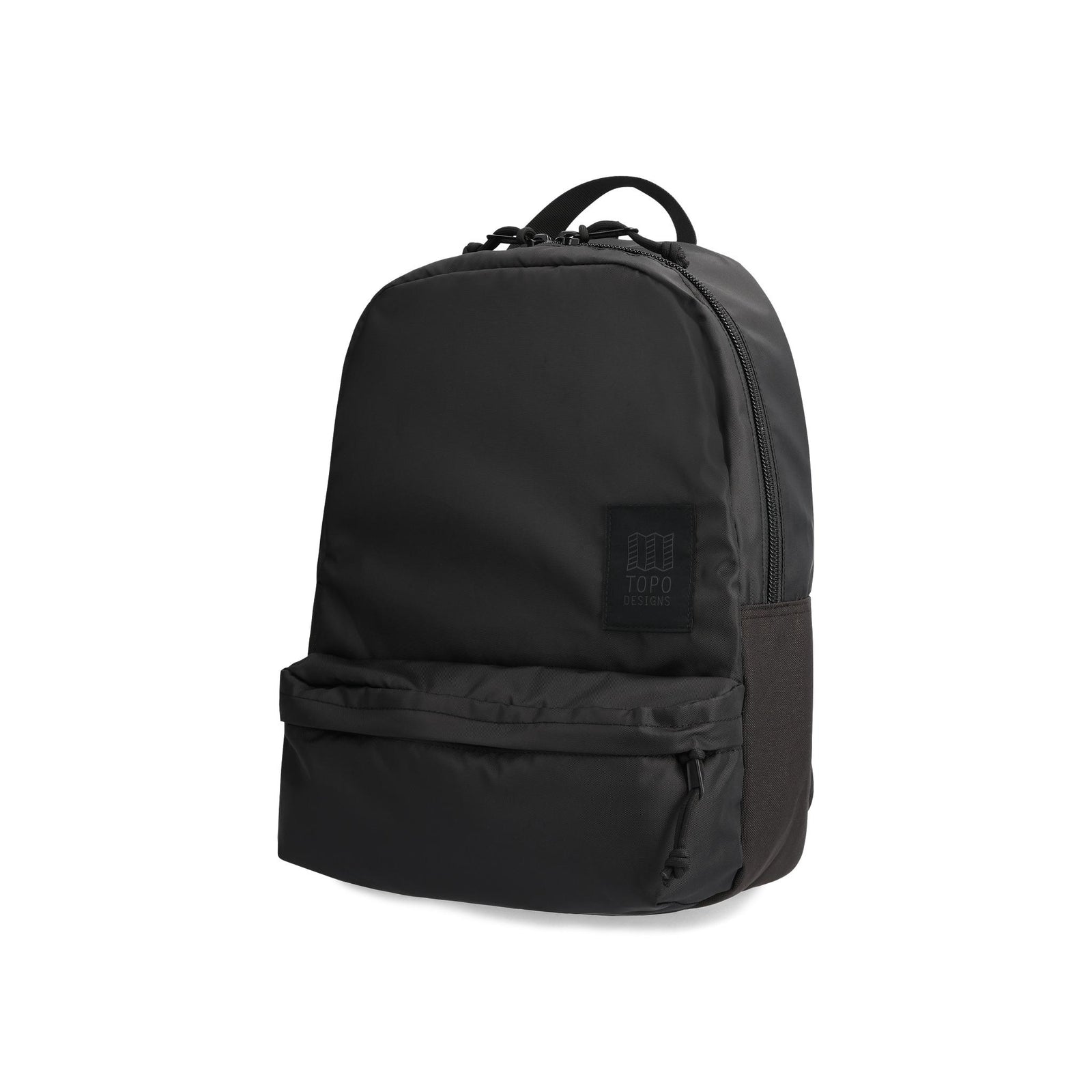 Front View of Topo Designs Dash Pack in "Black"