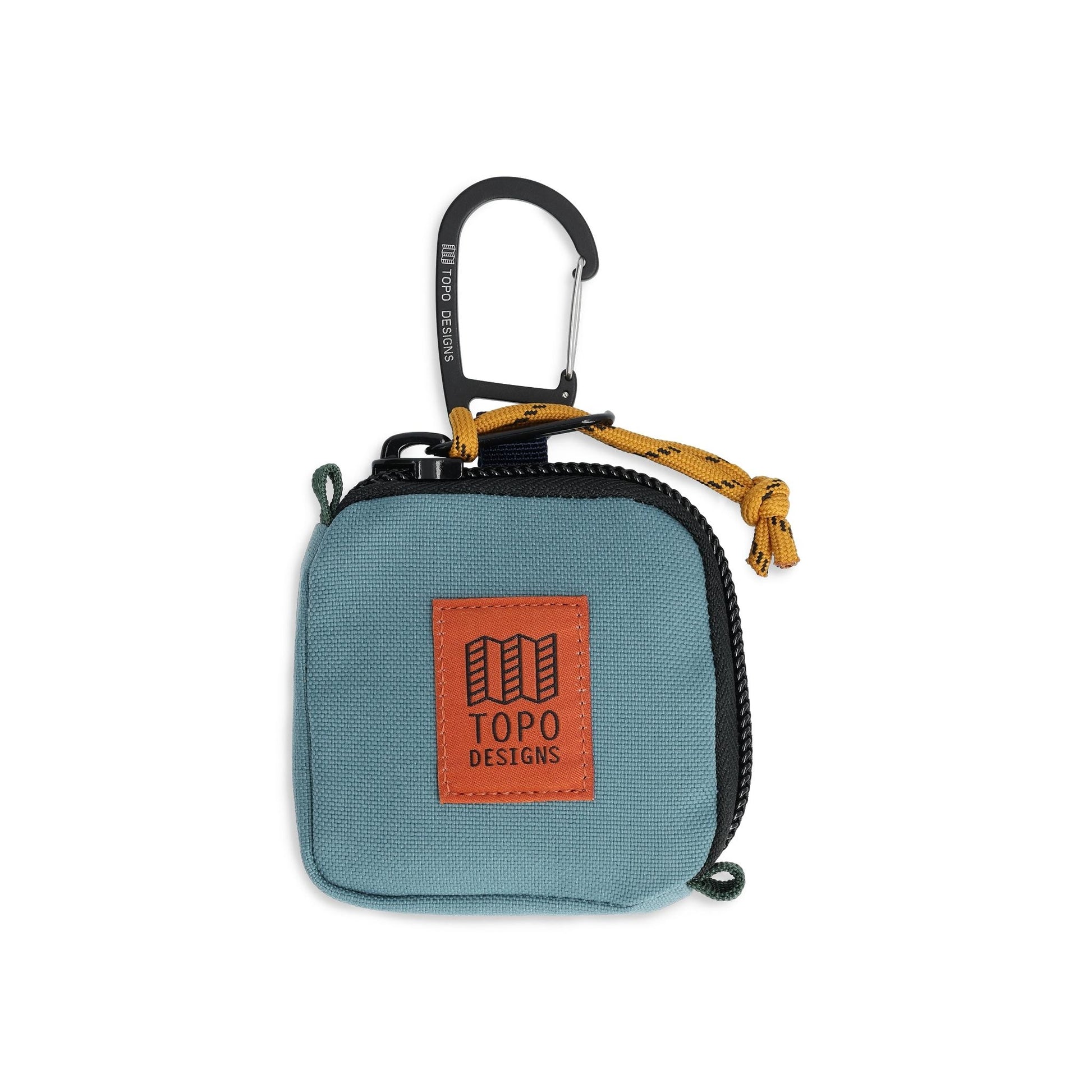 Front View of Topo Designs Square Bag in "Sea Pine"