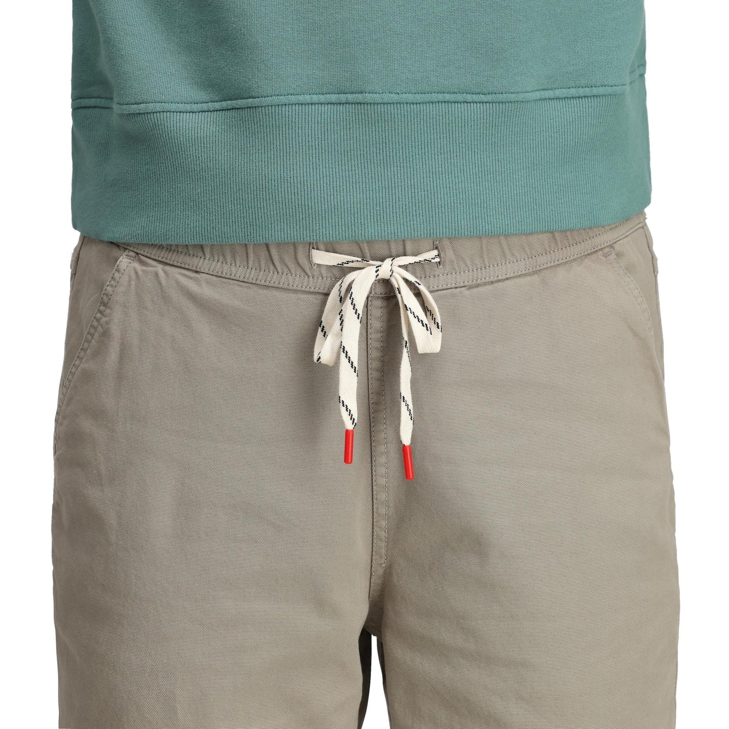 General Detail shot of Topo Designs Dirt Pants Slim - Women's in "Dried Sage"