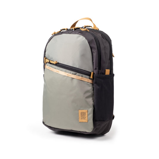 Front View of Topo Designs Commuter Backpack in "Beetle / Khaki"